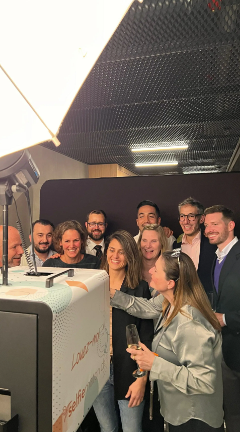 Photobooth L'Instant Events lors d'un événement d'entreprise